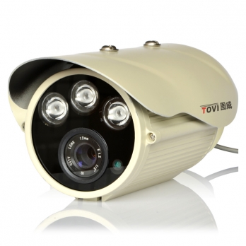 圖威TV-CC2D15-IT6	700TVL 高清60米點(diǎn)陣紅外攝像機(jī)(1/3